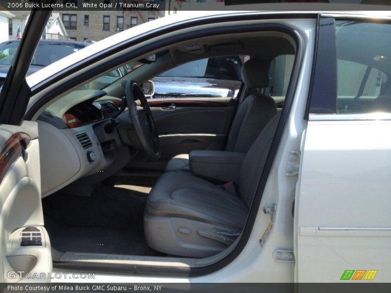 White Opal / Titanium Gray 2006 Buick Lucerne CXL