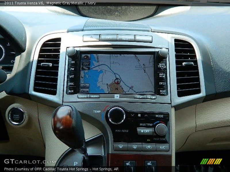 Magnetic Gray Metallic / Ivory 2011 Toyota Venza V6