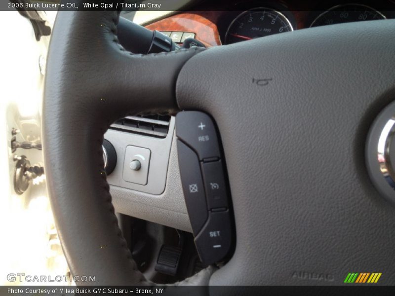 White Opal / Titanium Gray 2006 Buick Lucerne CXL