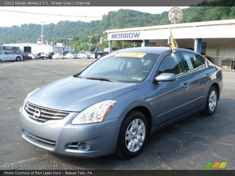 Ocean Gray / Charcoal 2011 Nissan Altima 2.5 S