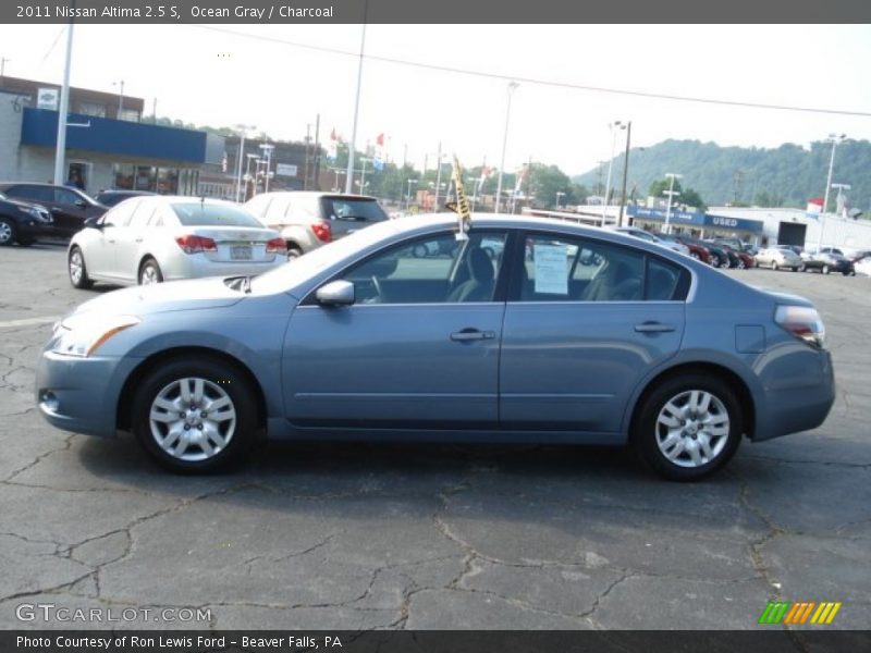 Ocean Gray / Charcoal 2011 Nissan Altima 2.5 S