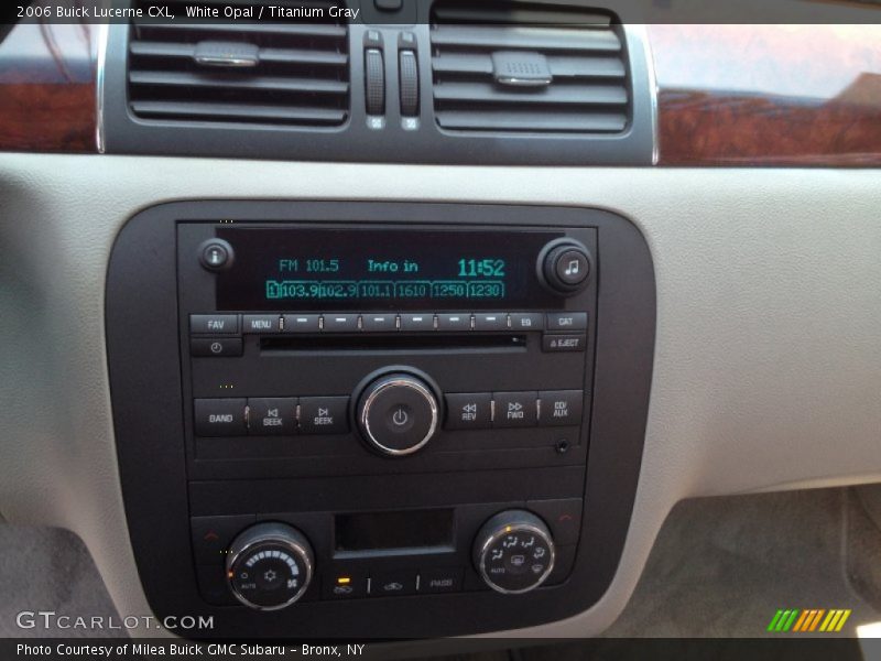 White Opal / Titanium Gray 2006 Buick Lucerne CXL