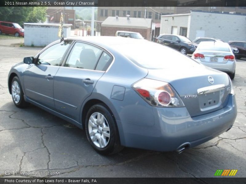 Ocean Gray / Charcoal 2011 Nissan Altima 2.5 S