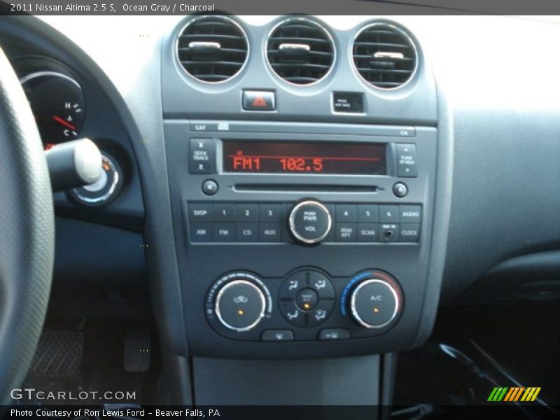 Ocean Gray / Charcoal 2011 Nissan Altima 2.5 S