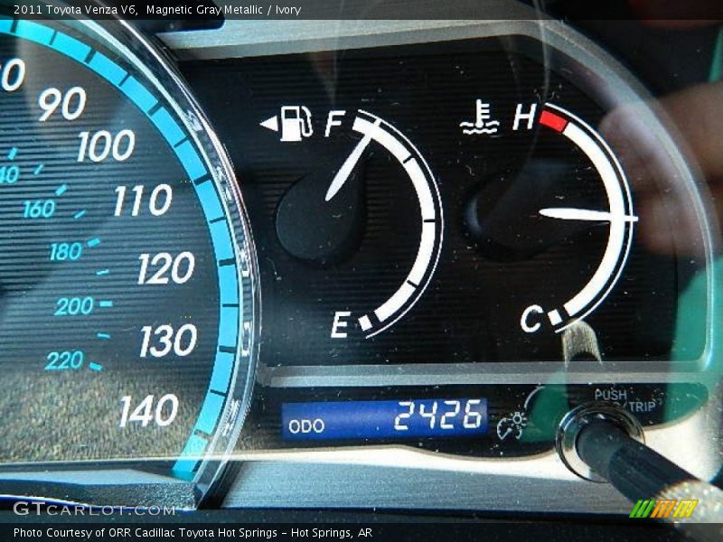 Magnetic Gray Metallic / Ivory 2011 Toyota Venza V6