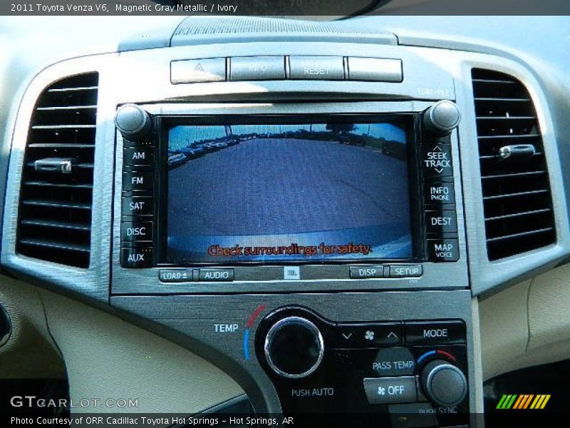 Magnetic Gray Metallic / Ivory 2011 Toyota Venza V6