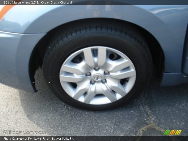 Ocean Gray / Charcoal 2011 Nissan Altima 2.5 S