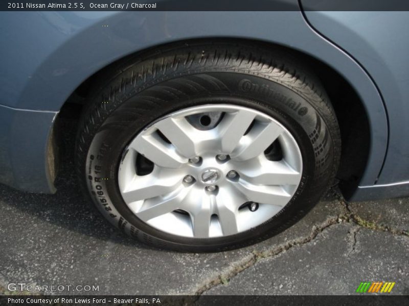 Ocean Gray / Charcoal 2011 Nissan Altima 2.5 S