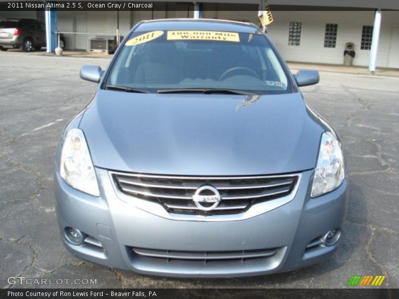 Ocean Gray / Charcoal 2011 Nissan Altima 2.5 S