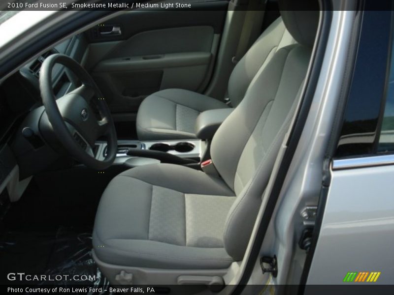  2010 Fusion SE Medium Light Stone Interior