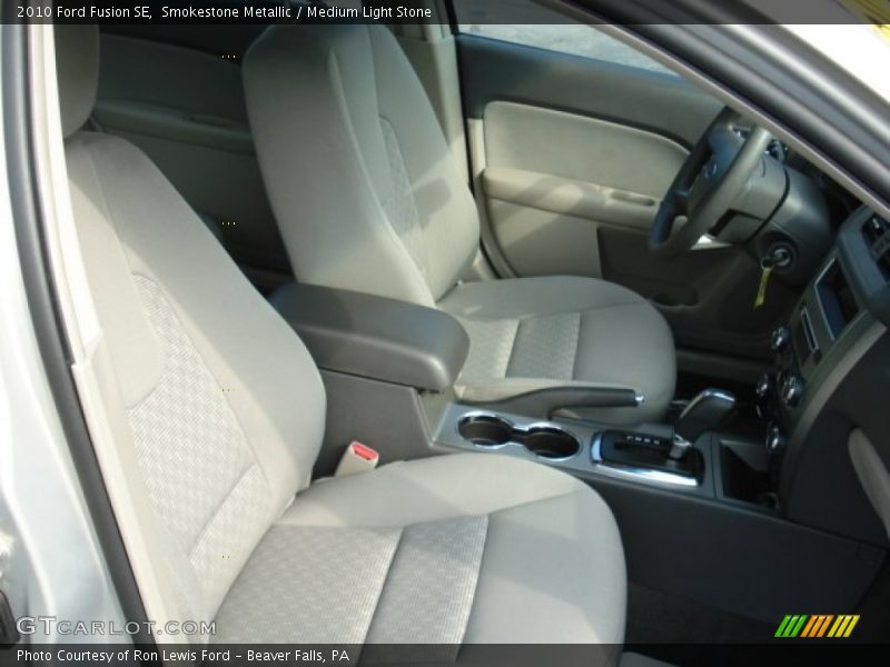 Smokestone Metallic / Medium Light Stone 2010 Ford Fusion SE