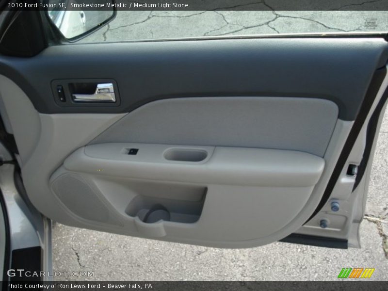 Smokestone Metallic / Medium Light Stone 2010 Ford Fusion SE