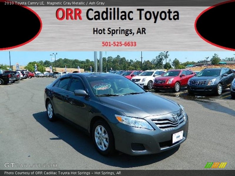 Magnetic Gray Metallic / Ash Gray 2010 Toyota Camry LE