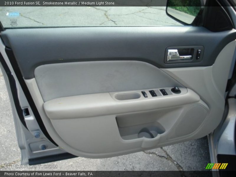 Smokestone Metallic / Medium Light Stone 2010 Ford Fusion SE