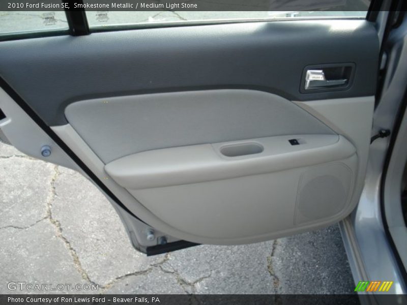 Smokestone Metallic / Medium Light Stone 2010 Ford Fusion SE