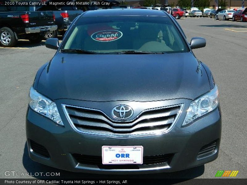 Magnetic Gray Metallic / Ash Gray 2010 Toyota Camry LE