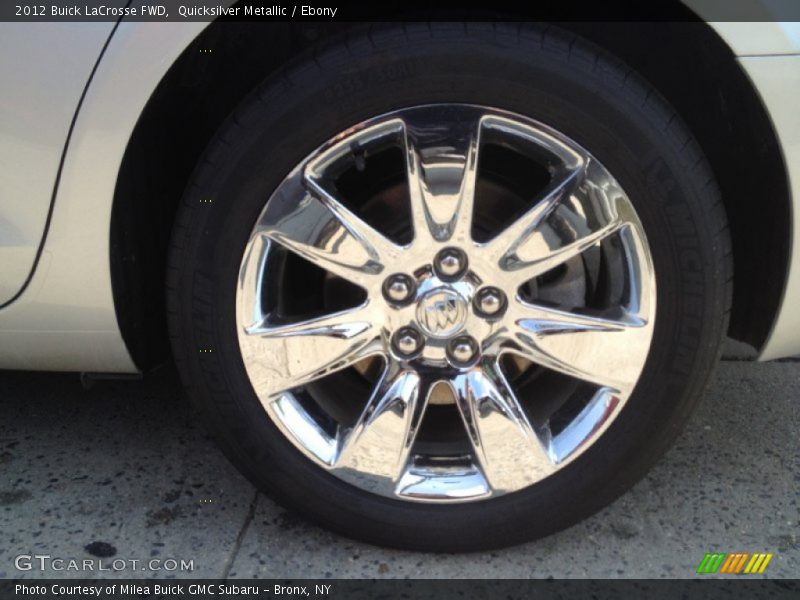Quicksilver Metallic / Ebony 2012 Buick LaCrosse FWD