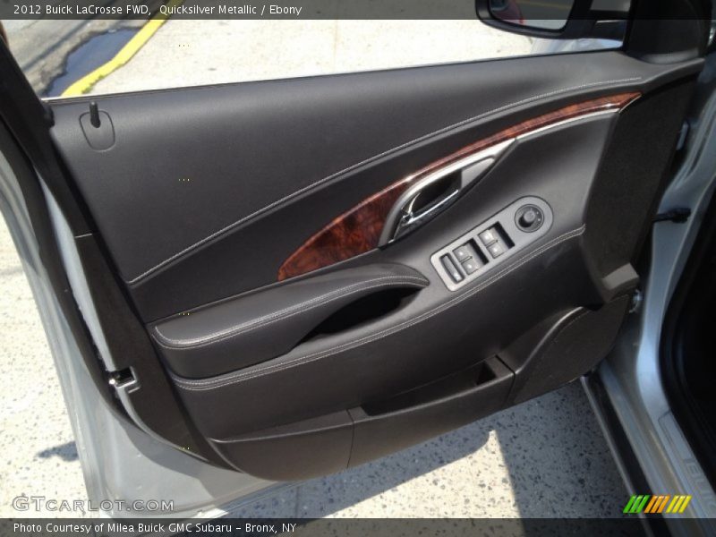 Quicksilver Metallic / Ebony 2012 Buick LaCrosse FWD