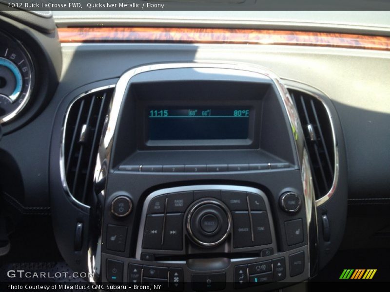 Quicksilver Metallic / Ebony 2012 Buick LaCrosse FWD
