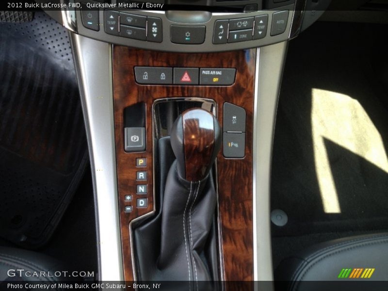 Quicksilver Metallic / Ebony 2012 Buick LaCrosse FWD