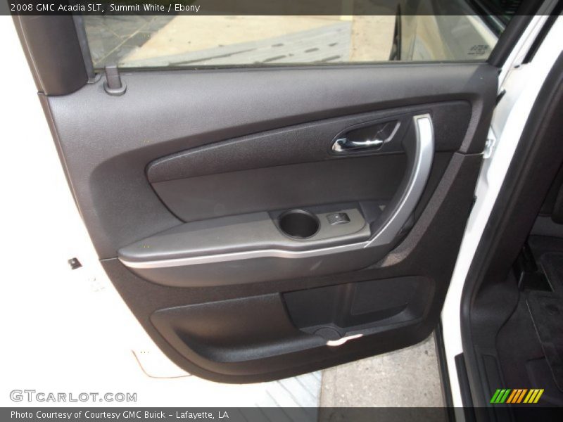 Summit White / Ebony 2008 GMC Acadia SLT