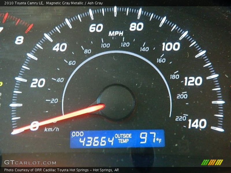Magnetic Gray Metallic / Ash Gray 2010 Toyota Camry LE