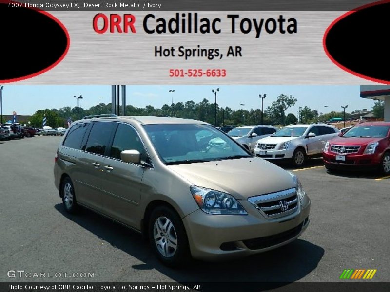 Desert Rock Metallic / Ivory 2007 Honda Odyssey EX