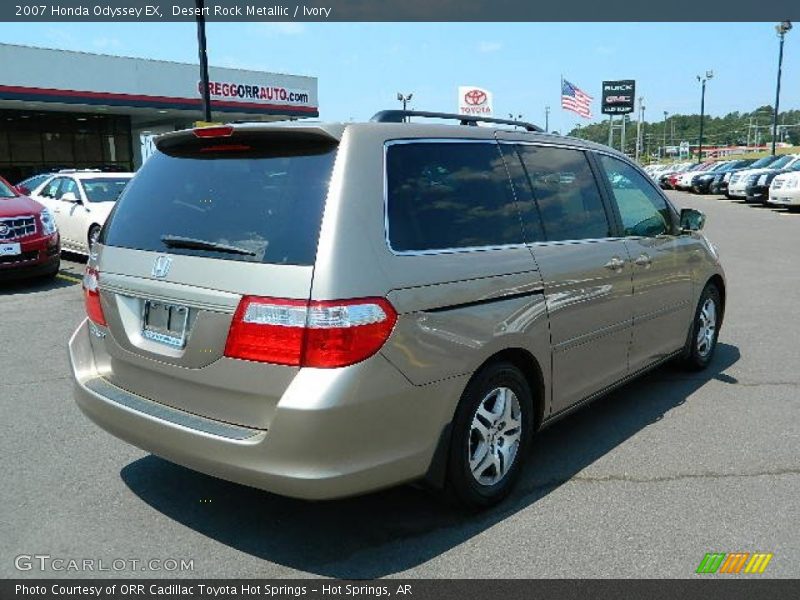 Desert Rock Metallic / Ivory 2007 Honda Odyssey EX