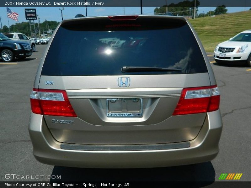 Desert Rock Metallic / Ivory 2007 Honda Odyssey EX