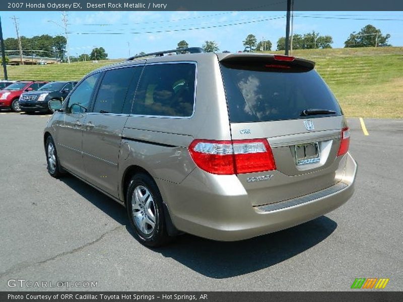 Desert Rock Metallic / Ivory 2007 Honda Odyssey EX