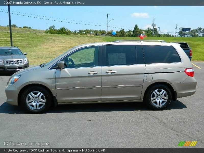 Desert Rock Metallic / Ivory 2007 Honda Odyssey EX