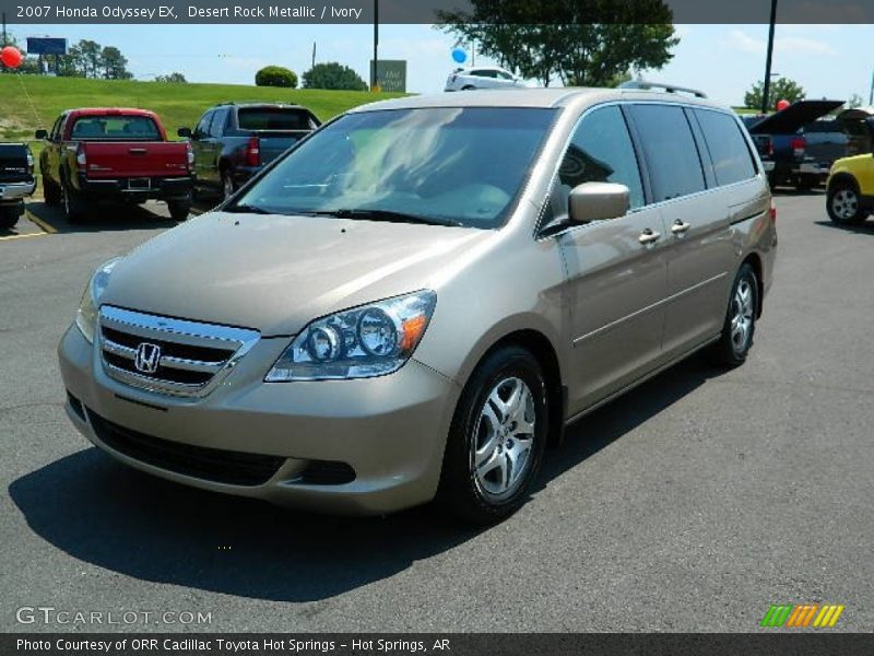 Desert Rock Metallic / Ivory 2007 Honda Odyssey EX