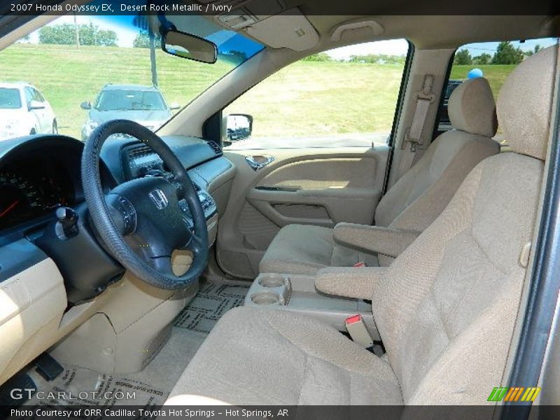 Desert Rock Metallic / Ivory 2007 Honda Odyssey EX