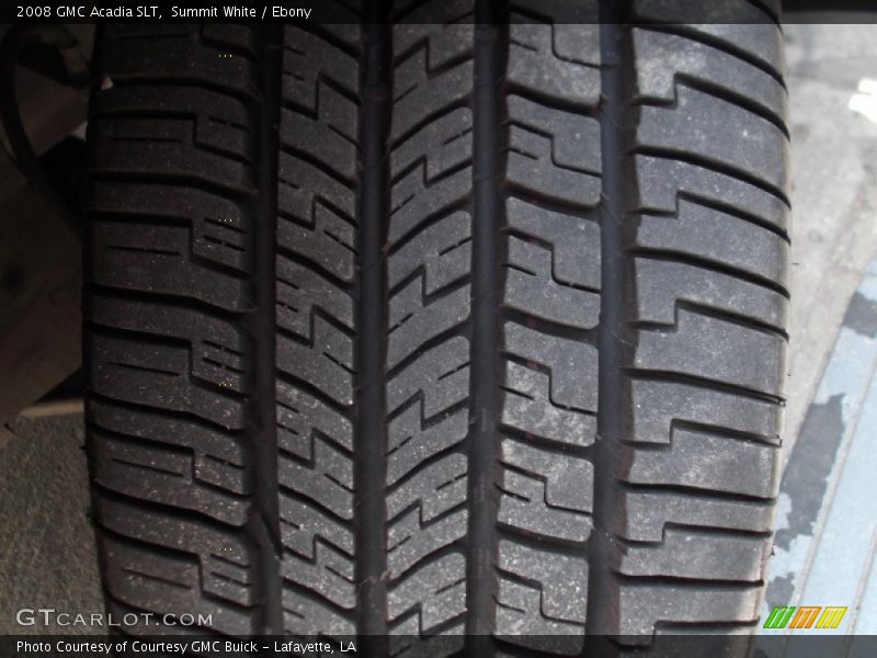 Summit White / Ebony 2008 GMC Acadia SLT
