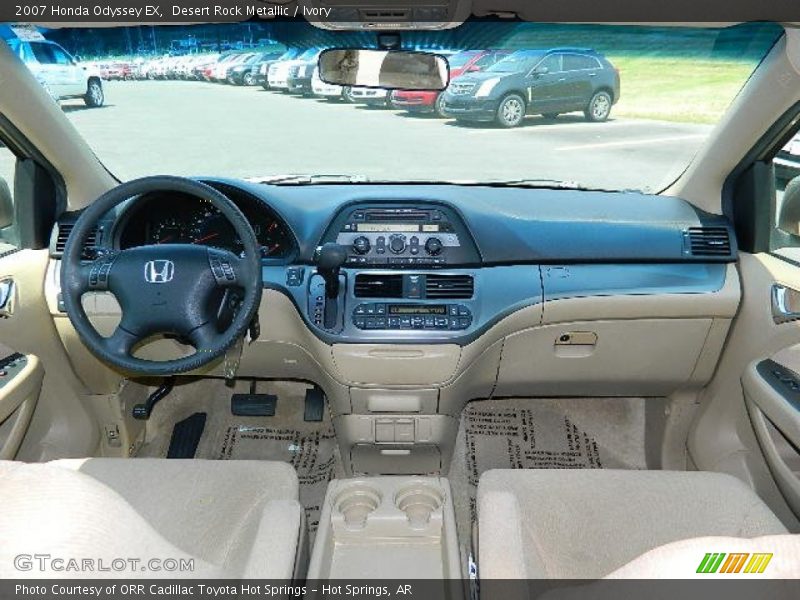 Desert Rock Metallic / Ivory 2007 Honda Odyssey EX