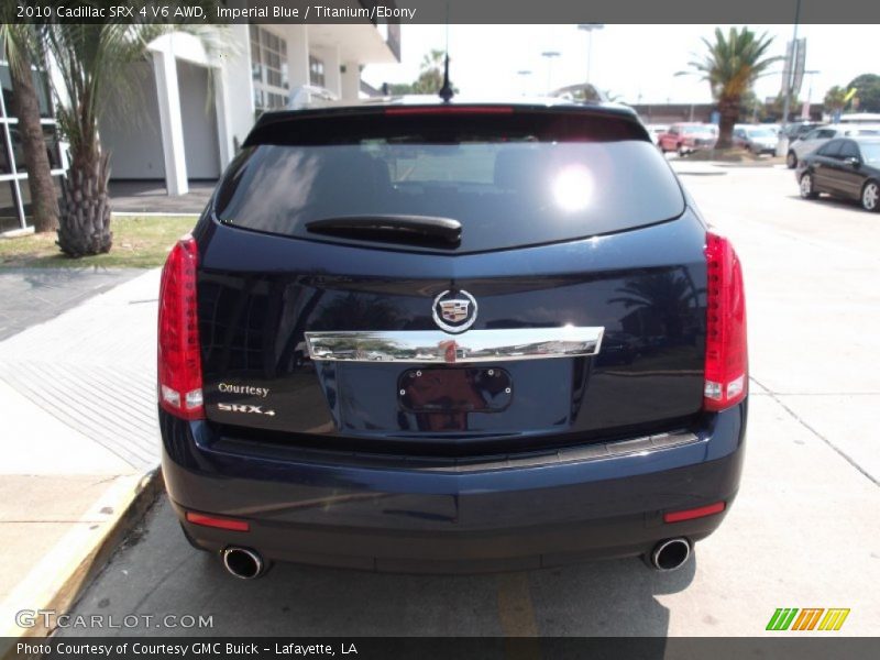 Imperial Blue / Titanium/Ebony 2010 Cadillac SRX 4 V6 AWD