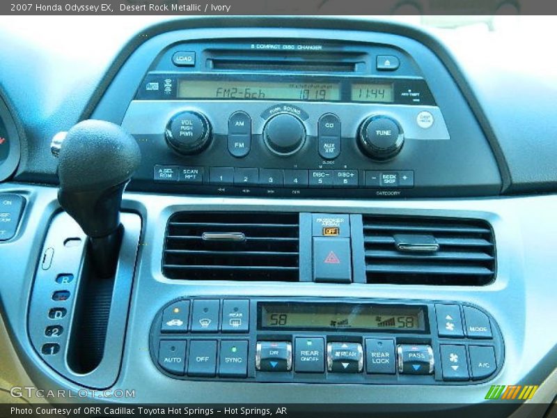 Desert Rock Metallic / Ivory 2007 Honda Odyssey EX