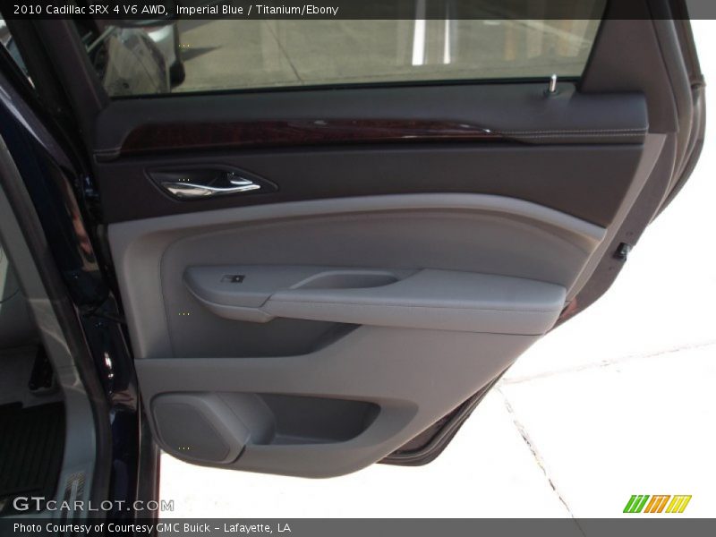 Imperial Blue / Titanium/Ebony 2010 Cadillac SRX 4 V6 AWD