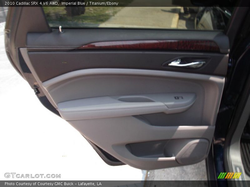 Imperial Blue / Titanium/Ebony 2010 Cadillac SRX 4 V6 AWD
