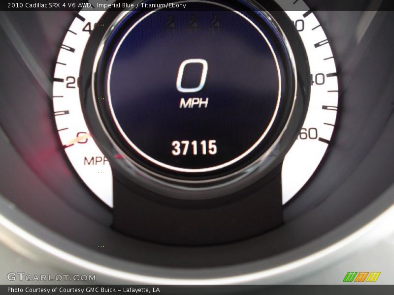 Imperial Blue / Titanium/Ebony 2010 Cadillac SRX 4 V6 AWD