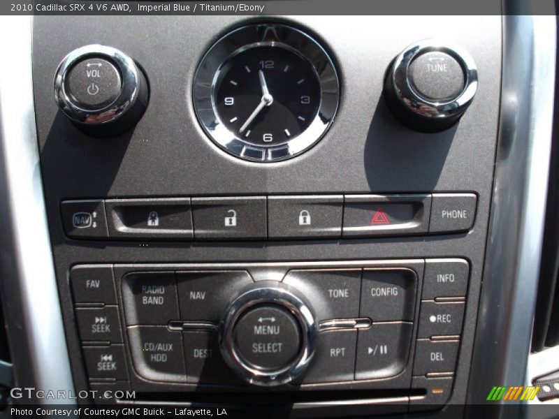 Imperial Blue / Titanium/Ebony 2010 Cadillac SRX 4 V6 AWD