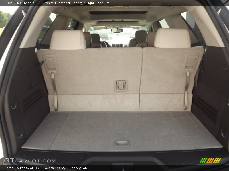 White Diamond Tricoat / Light Titanium 2009 GMC Acadia SLT