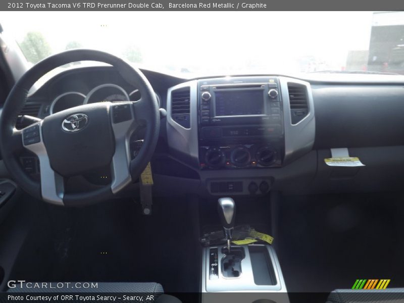 Barcelona Red Metallic / Graphite 2012 Toyota Tacoma V6 TRD Prerunner Double Cab