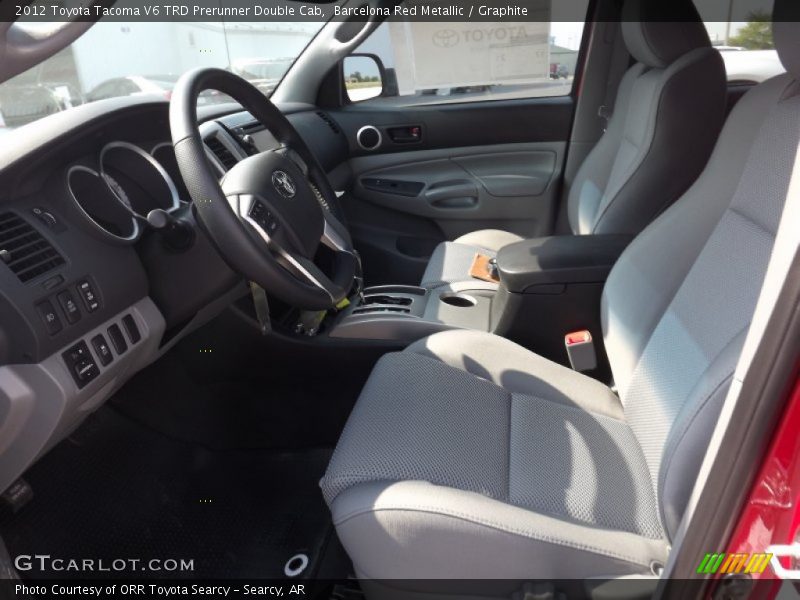 Barcelona Red Metallic / Graphite 2012 Toyota Tacoma V6 TRD Prerunner Double Cab