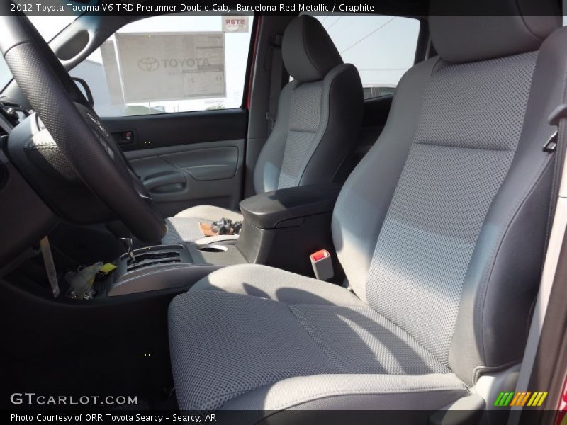 Barcelona Red Metallic / Graphite 2012 Toyota Tacoma V6 TRD Prerunner Double Cab