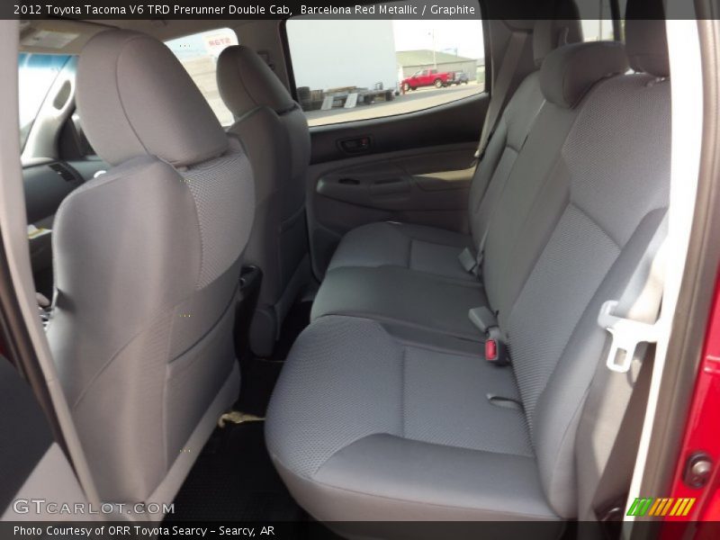 Barcelona Red Metallic / Graphite 2012 Toyota Tacoma V6 TRD Prerunner Double Cab