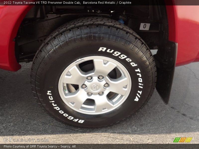 Barcelona Red Metallic / Graphite 2012 Toyota Tacoma V6 TRD Prerunner Double Cab