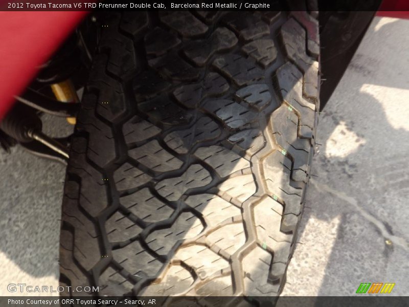 Barcelona Red Metallic / Graphite 2012 Toyota Tacoma V6 TRD Prerunner Double Cab