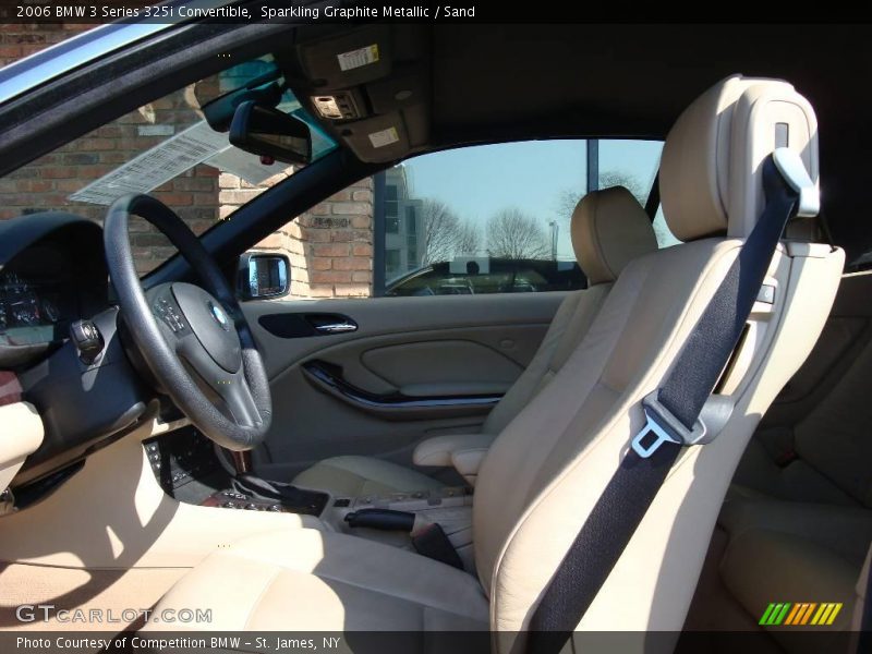 Sparkling Graphite Metallic / Sand 2006 BMW 3 Series 325i Convertible