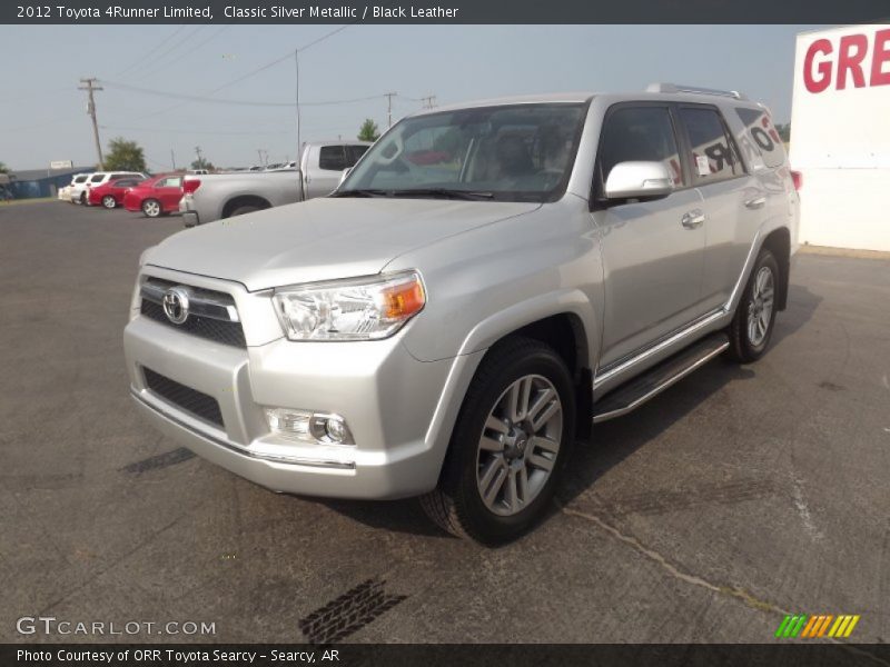 Classic Silver Metallic / Black Leather 2012 Toyota 4Runner Limited